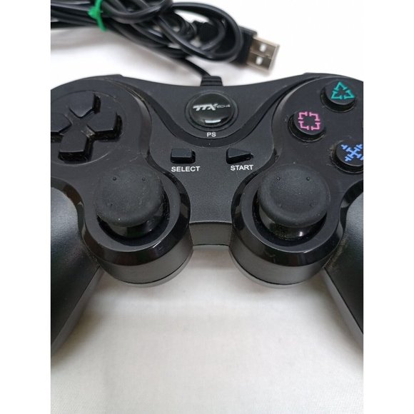 TTX Tech PS3 Controller 3rd Party Controller For Sony Playstation 3 (Black) - Picture 4 of 10